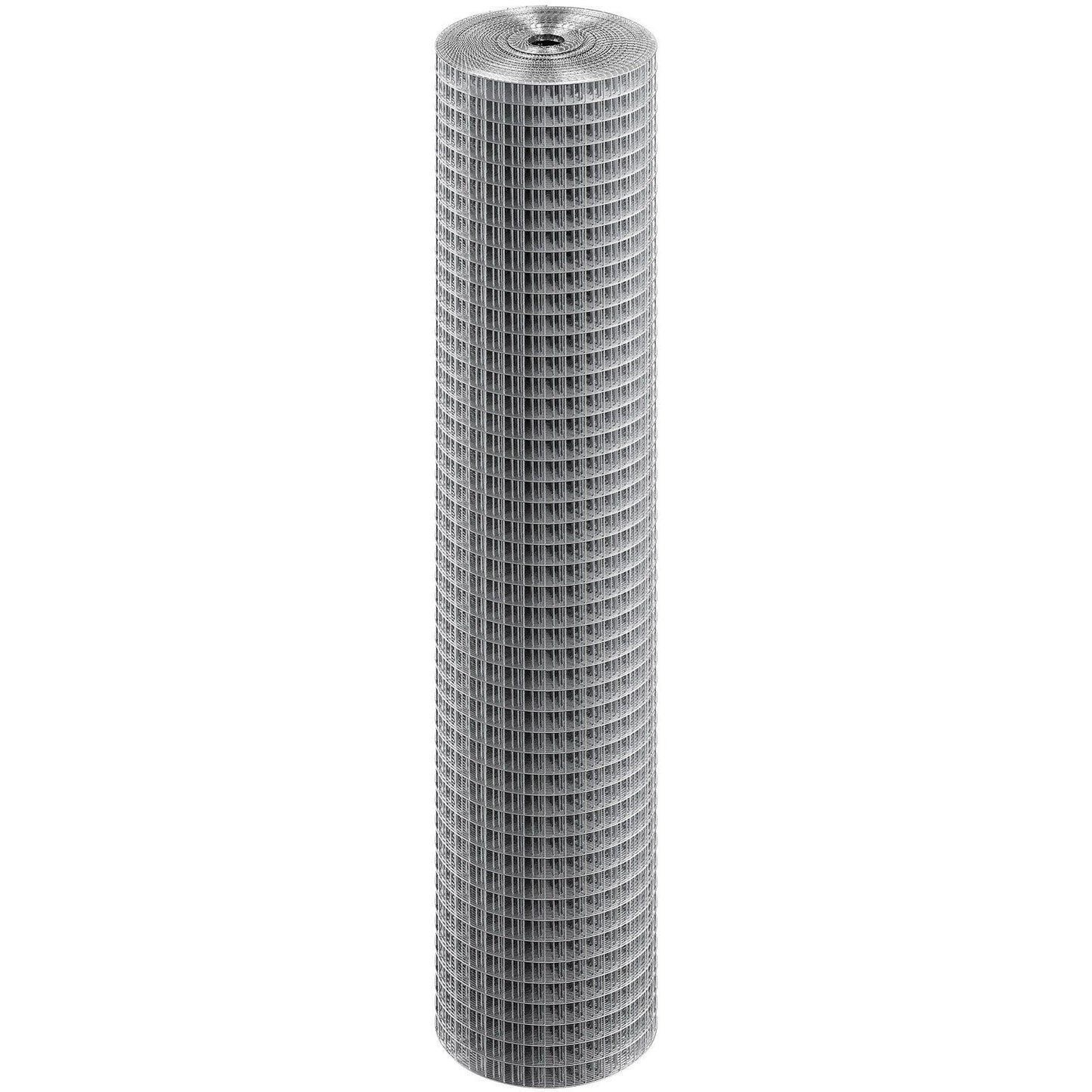 Hardware Cloth, 12.7mm 610mmx7.62m 19 Gauge, Hot Dipped Galvanized Wire Mesh Roll, Chicken Wire Fencing, Wire V952-DXGSWL24IN25CF4GSV0