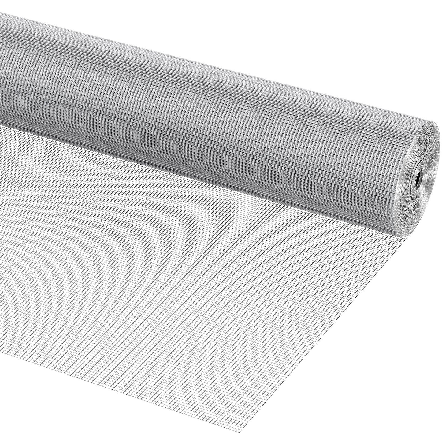 Hardware Cloth, 1/4 inch 36in x 100 ft 23 Gauge, Hot Dipped Galvanized Wire Mesh Roll, Chicken Wire Fencing, V952-DXGSWL36IN10L6KS7V0