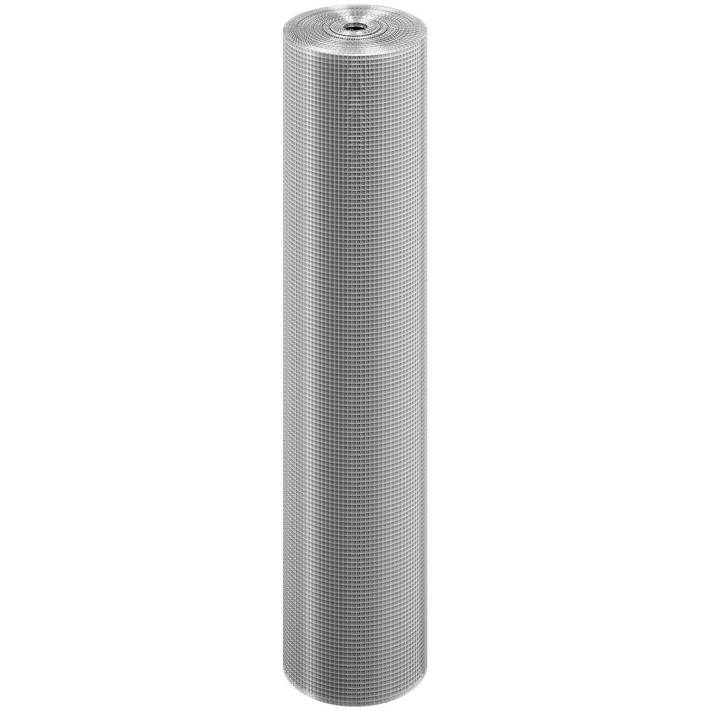 Hardware Cloth, 1/4 inch 36in x 100 ft 23 Gauge, Hot Dipped Galvanized Wire Mesh Roll, Chicken Wire Fencing, V952-DXGSWL36IN10L6KS7V0