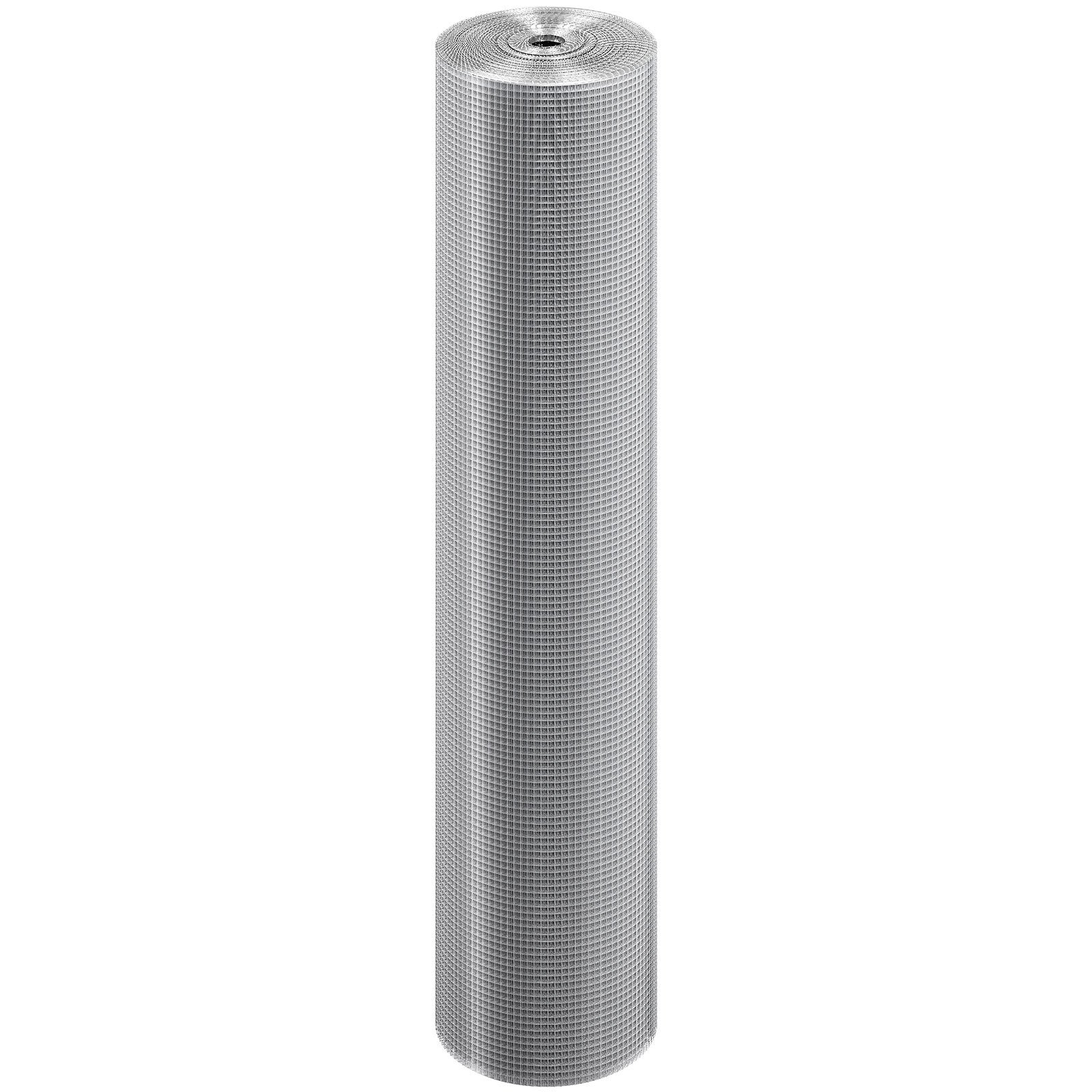 Hardware Cloth, 1/4 inch 36in x 100 ft 23 Gauge, Hot Dipped Galvanized Wire Mesh Roll, Chicken Wire Fencing, V952-DXGSWL36IN10L6KS7V0