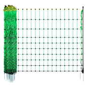 Electric Fence Netting, 0.88 x 49.98 m, PE Net Fencing with Posts & Double-Spiked Stakes, Utility Portable V952-DXJCWLW35IN1ED6DAV9