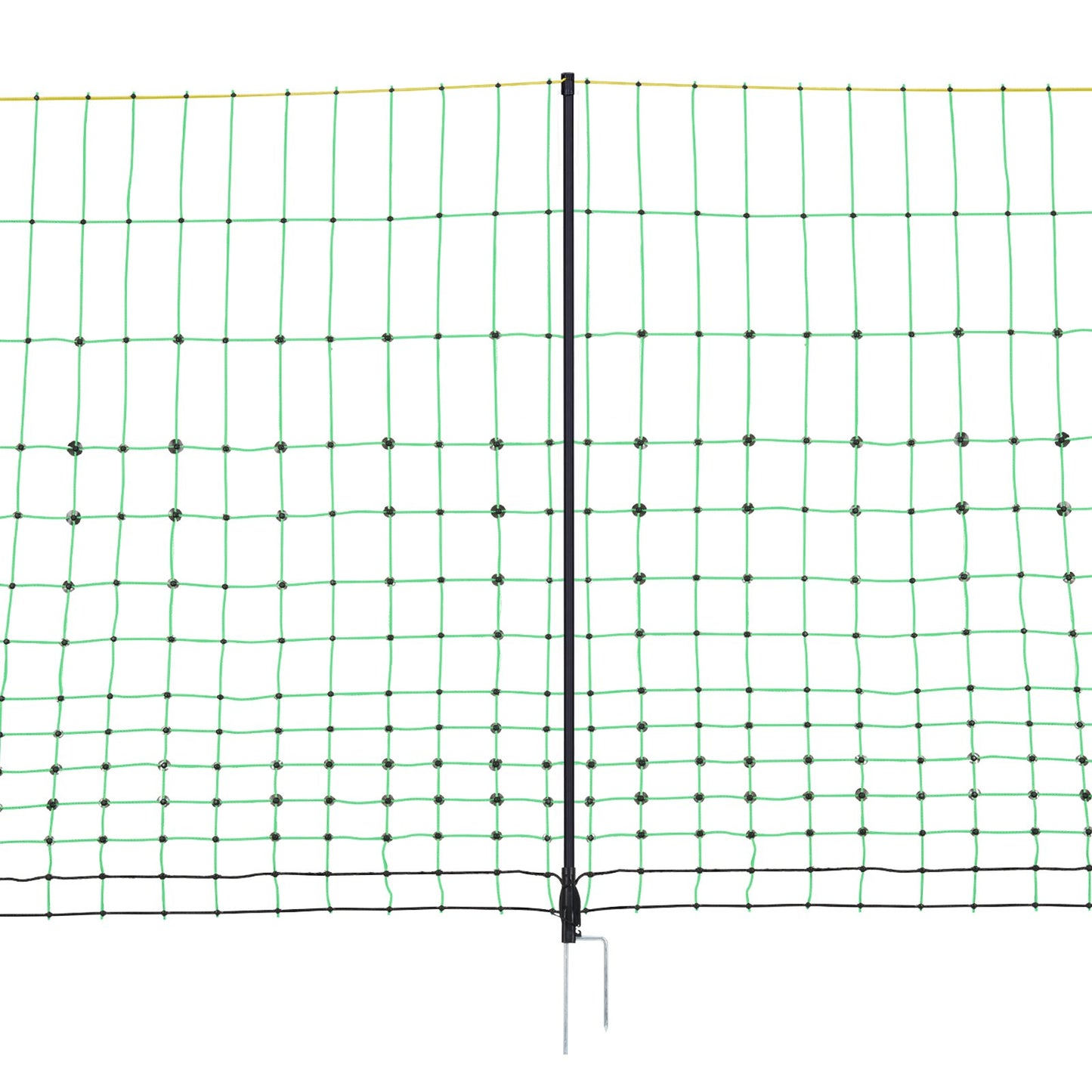 Electric Fence Netting, 0.88 x 49.98 m, PE Net Fencing with Posts & Double-Spiked Stakes, Utility Portable V952-DXJCWLW35IN1ED6DAV9
