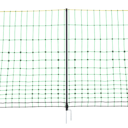 Electric Fence Netting, 0.88 x 49.98 m, PE Net Fencing with Posts & Double-Spiked Stakes, Utility Portable V952-DXJCWLW35IN1ED6DAV9