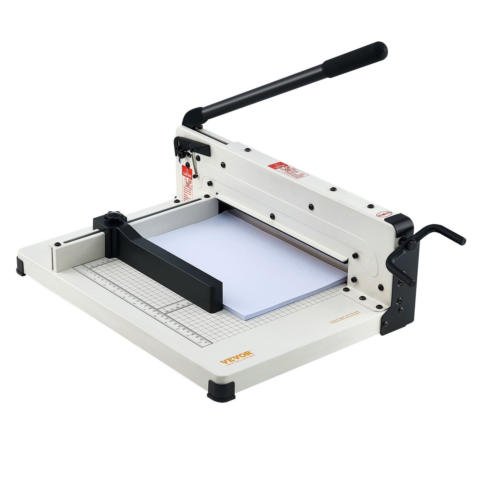 Heavy Duty Paper Cutter, 304.8 mm Industrial Commercial Guillotine Paper Cutter for A4 Paper, 400 Sheet V952-DXSDDTTSQZJH25AJWV0