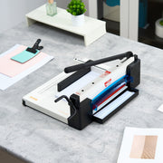 Heavy Duty Paper Cutter, 304.8 mm Industrial Commercial Guillotine Paper Cutter for A4 Paper, 400 Sheet V952-DXSDDTTSQZJH25AJWV0