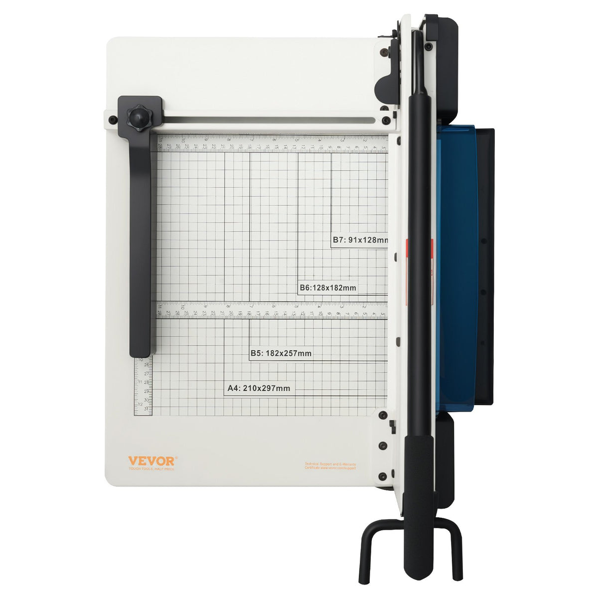 Heavy Duty Paper Cutter, 304.8 mm Industrial Commercial Guillotine Paper Cutter for A4 Paper, 400 Sheet V952-DXSDDTTSQZJH25AJWV0