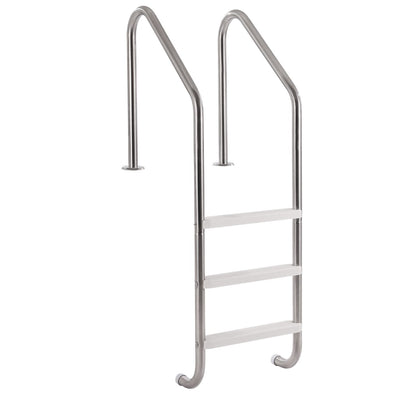 Stainless Steel Pool Ladder 3-Step & 2 Handrails for 1219.2-1371.6 mm Pool V952-DXYCTTBGGBXGDF75YV0