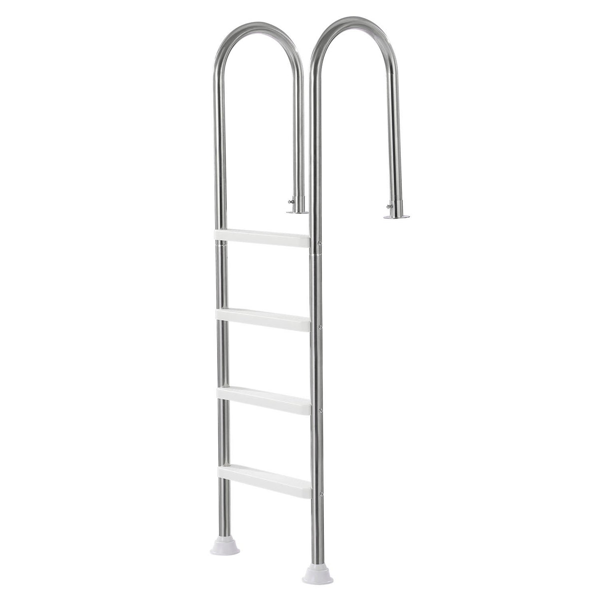 4-Step Stainless Steel Pool Ladder of 2 Handrail for 1371.6 mm Decked Pool V952-DXYCTTBGGBXGT35OAV0