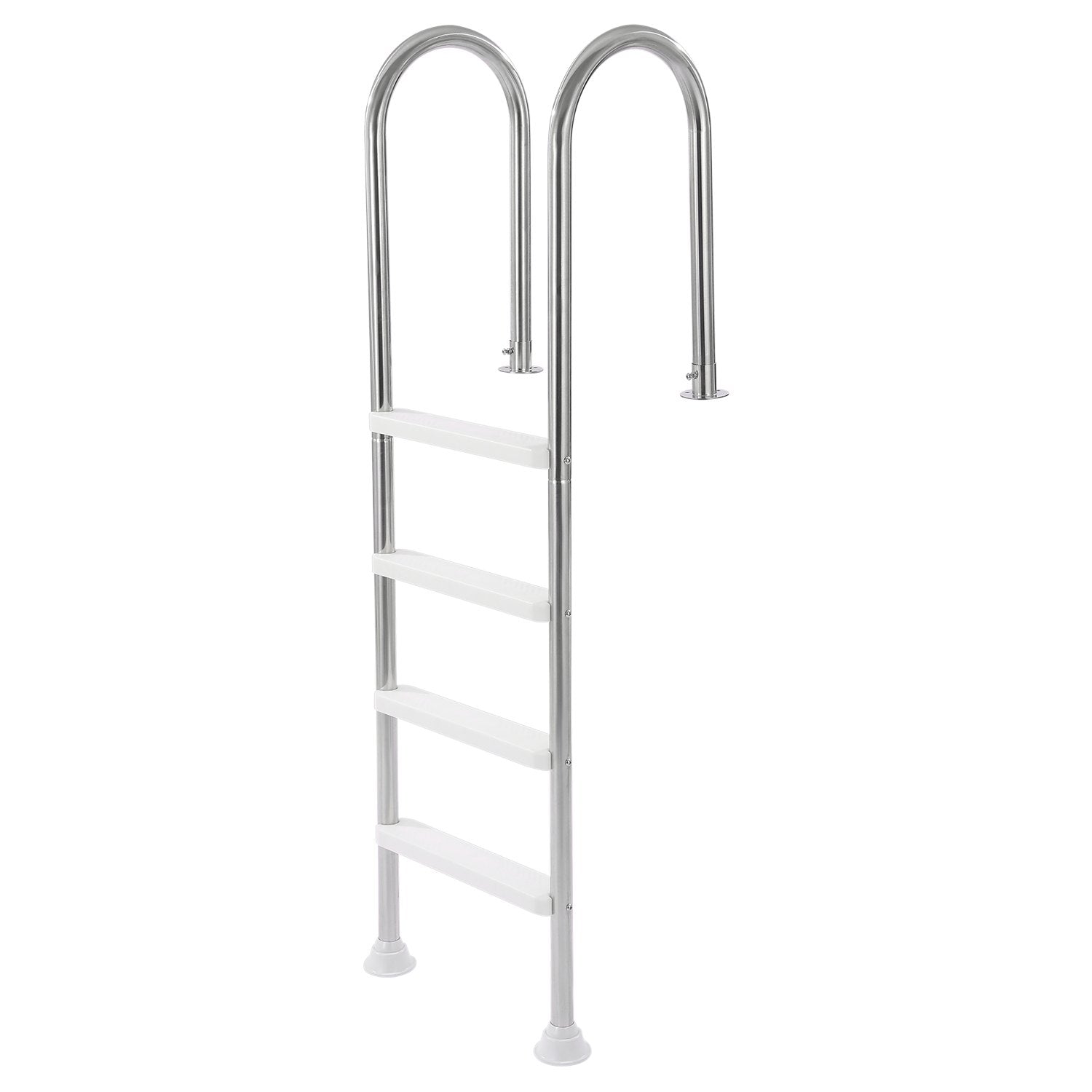 4-Step Stainless Steel Pool Ladder of 2 Handrail for 1371.6 mm Decked Pool V952-DXYCTTBGGBXGT35OAV0