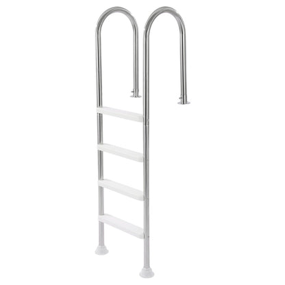 4-Step Stainless Steel Pool Ladder of 2 Handrail for 1371.6 mm Decked Pool V952-DXYCTTBGGBXGT35OAV0