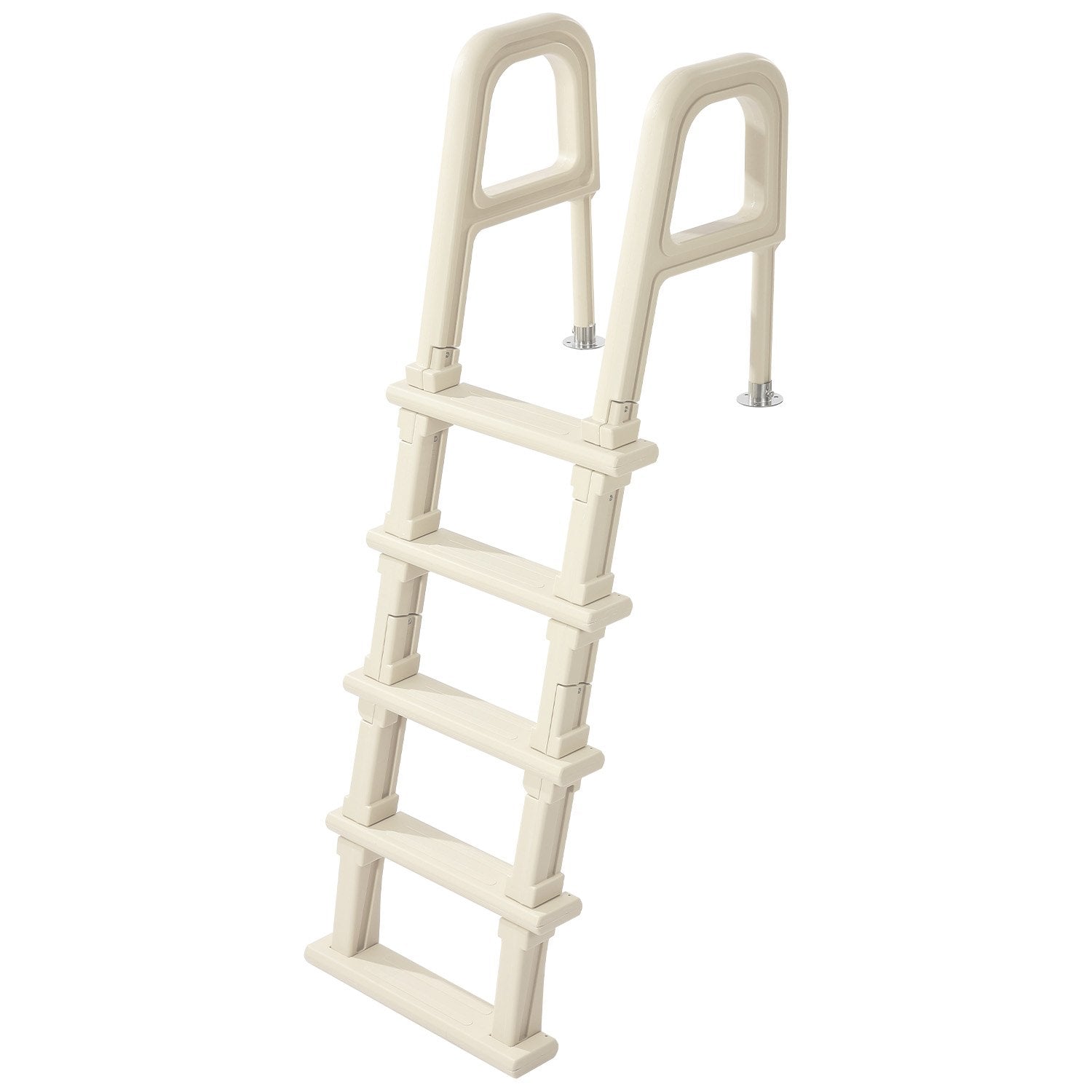 5-Step Inclined Robust Pool Ladder of 2 Handrails for 1219.2-1371.6mm Pool V952-DXYCTTBGGSLBDVP4TV0