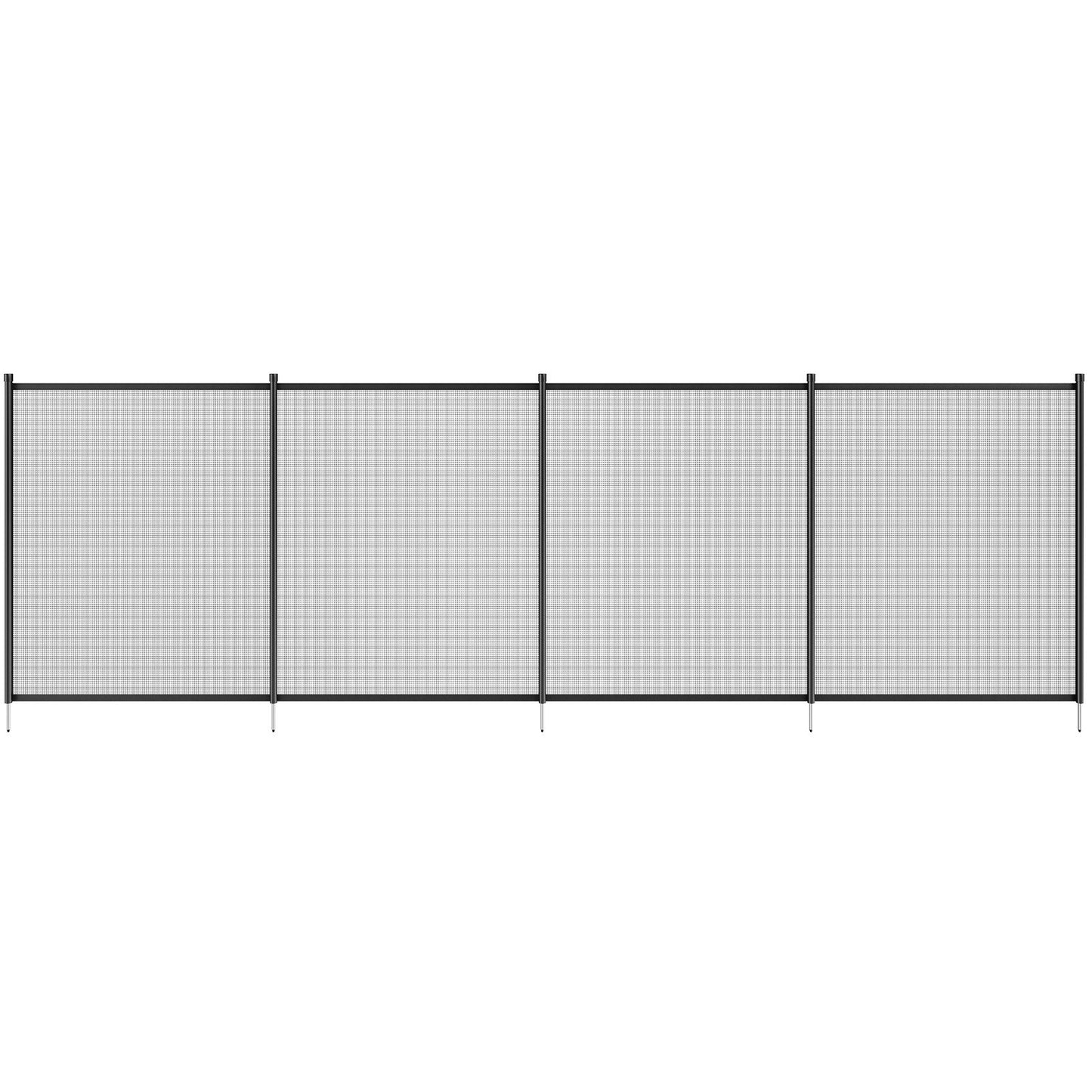 Pool Fence 4 x 108 FT Removable Pool Fences for Inground Pools Outdoor V952-DXYCWL4108FTYMRZ5V0