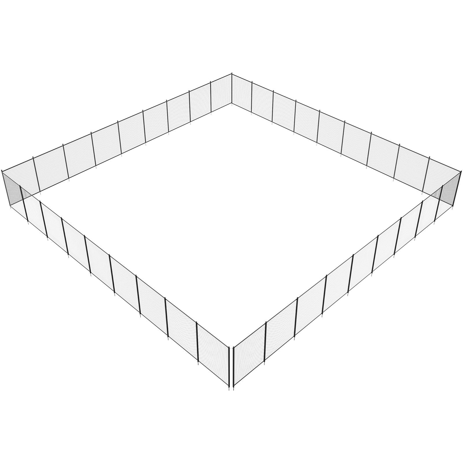 Pool Fence 4 x 108 FT Removable Pool Fences for Inground Pools Outdoor V952-DXYCWL4108FTYMRZ5V0