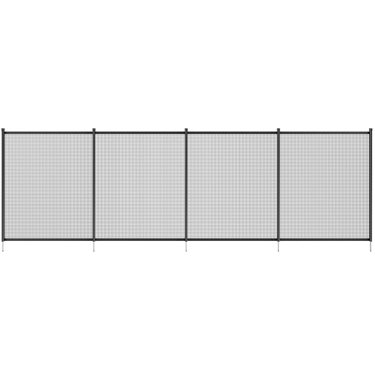 Pool Fence, 4 x 12 FT Pool Fences for Inground Pools, Removable Child Safety Pool Fencing, Easy DIY V952-DXYCWL412FTH374E1V0