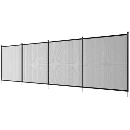 Pool Fence, 4 x 12 FT Pool Fences for Inground Pools, Removable Child Safety Pool Fencing, Easy DIY V952-DXYCWL412FTH374E1V0