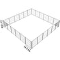 Pool Fence, 4 x 72 FT Pool Fences for Inground Pools, Removable Child Safety Pool Fencing, Easy DIY V952-DXYCWL472FTH8LOXPV0