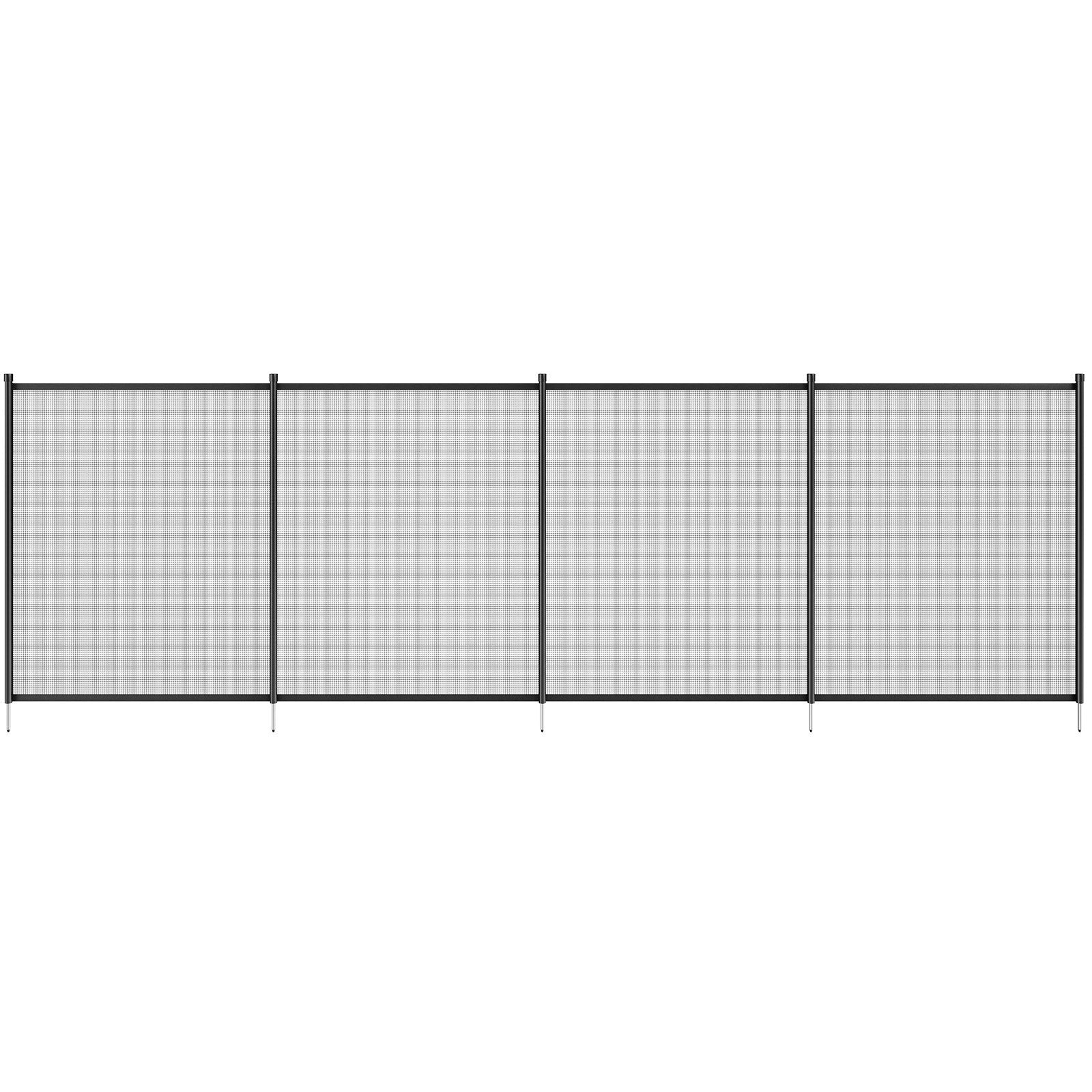 Pool Fence, 4 x 72 FT Pool Fences for Inground Pools, Removable Child Safety Pool Fencing, Easy DIY V952-DXYCWL472FTH8LOXPV0