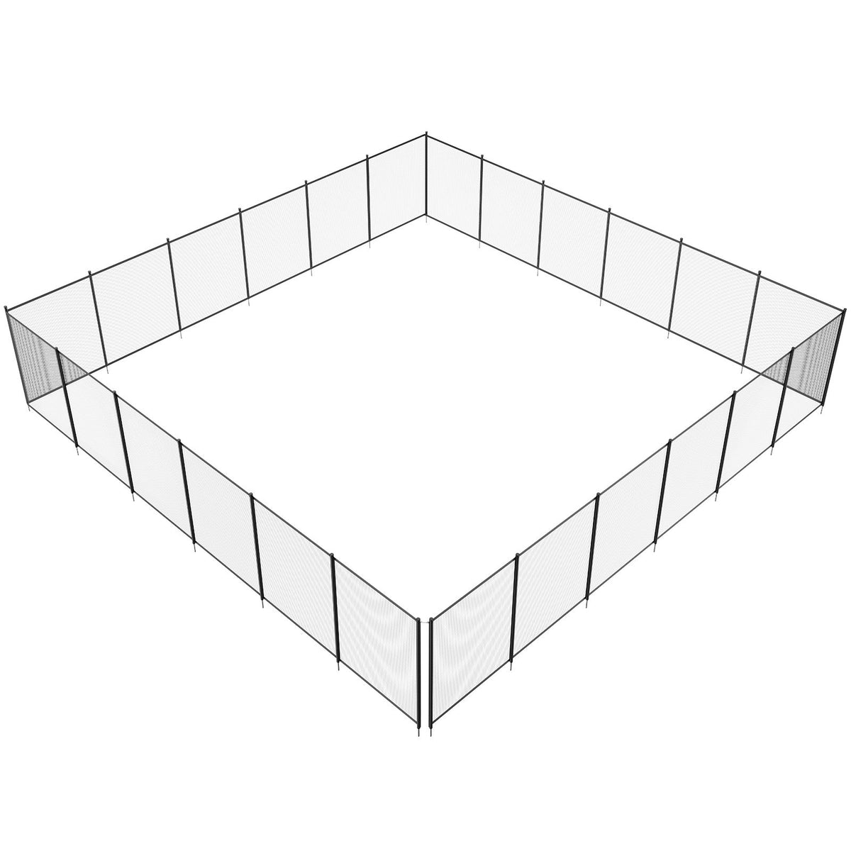 Pool Fence, 4 x 72 FT Pool Fences for Inground Pools, Removable Child Safety Pool Fencing, Easy DIY V952-DXYCWL472FTH8LOXPV0