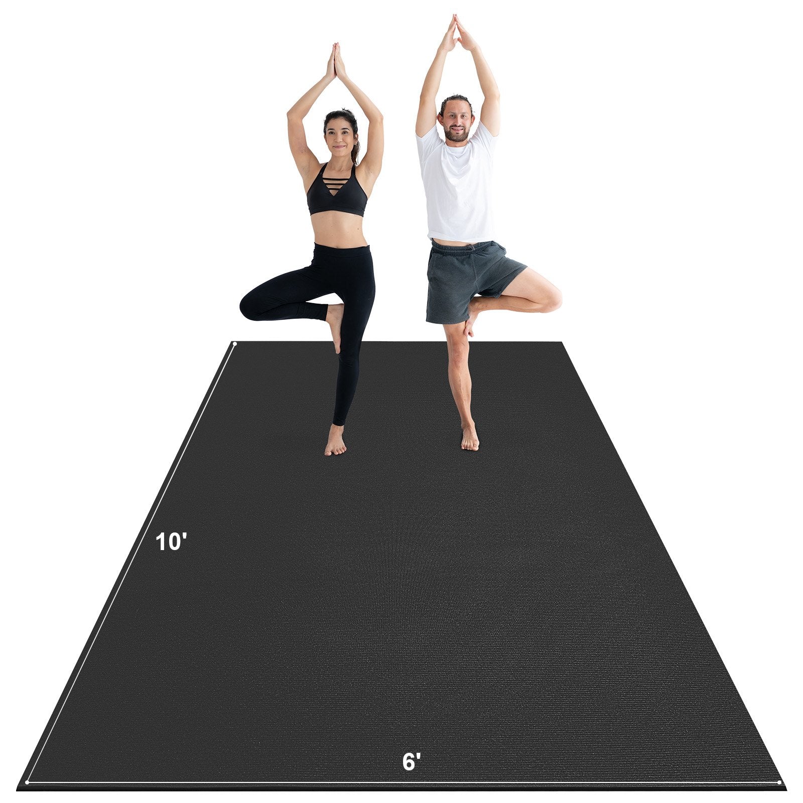 Exercise Mat, Non Slip High Density Premium Yoga Mat, Exercise Yoga Mat for Men Women, Fitness & Exercise Mat V952-DXYJD6YC10YCV2K3FV0