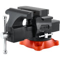 Bench Vise, 140 mm Jaw Width, 140 mm Max Jaw Opening Multipurpose Vise with 360 degrees Swivel Locking Base, V952-DXZSDGNTQ55IFO0S7V0