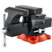Bench Vise, 140 mm Jaw Width, 140 mm Max Jaw Opening Multipurpose Vise with 360 degrees Swivel Locking Base, V952-DXZSDGNTQ55IFO0S7V0