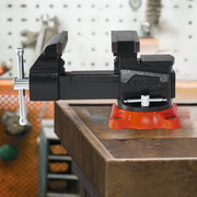 Bench Vise, 140 mm Jaw Width, 140 mm Max Jaw Opening Multipurpose Vise with 360 degrees Swivel Locking Base, V952-DXZSDGNTQ55IFO0S7V0