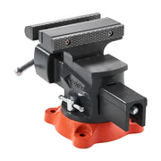Bench Vise, 140 mm Jaw Width, 140 mm Max Jaw Opening Multipurpose Vise with 360 degrees Swivel Locking Base, V952-DXZSDGNTQ55IFO0S7V0