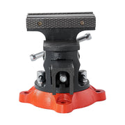 Bench Vise, 140 mm Jaw Width, 140 mm Max Jaw Opening Multipurpose Vise with 360 degrees Swivel Locking Base, V952-DXZSDGNTQ55IFO0S7V0