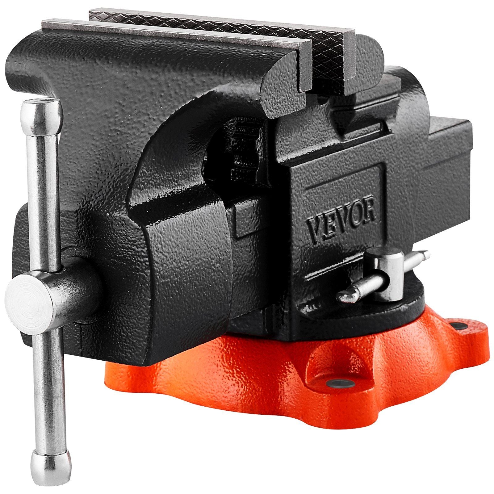 Bench Vise, 127 mm Jaw Width, 125 mm Max Jaw Opening Multipurpose Vise with 360 degrees Swivel Locking Base, V952-DXZSDGNTQ5INLZ20LV0