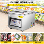 DZ-260C Digital Vacuum Sealer Food Vacuum Sealing Packing Machine 220V V952-DZ-260ZKBZJ400W01V3