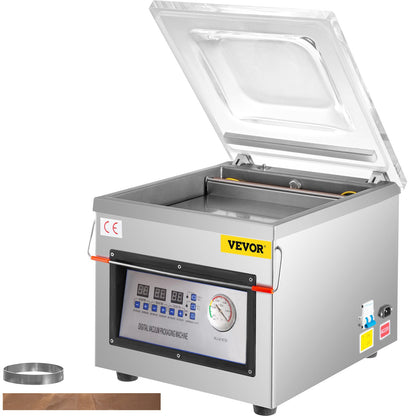 DZ-260C Digital Vacuum Sealer Food Vacuum Sealing Packing Machine 220V V952-DZ-260ZKBZJ400W01V3