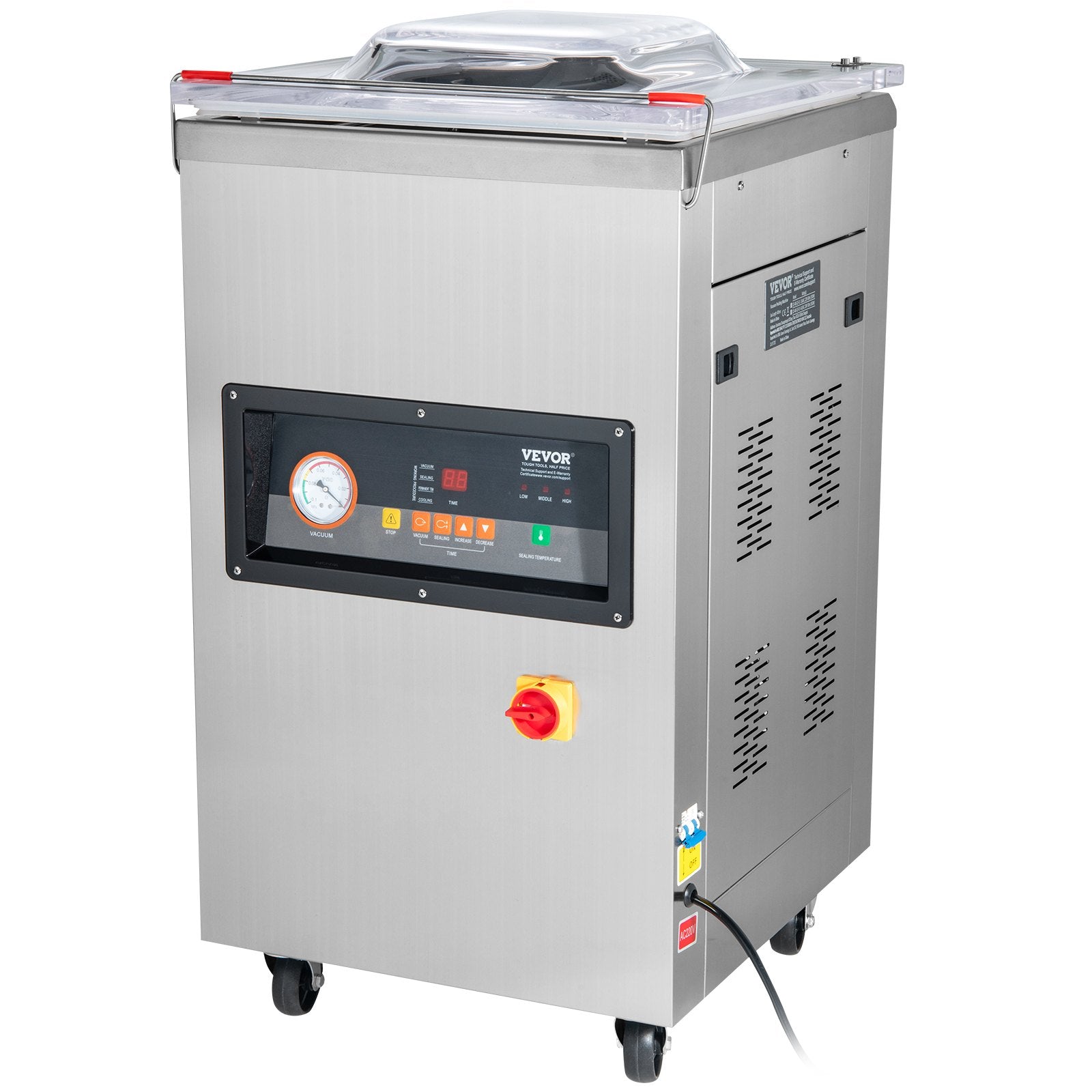DZ-400/2E Automatic Extra Deep Vacuum Sealer Food Vacuum Sealing Packing Machine 220V V952-DZ-400-2EJS200BZJV3