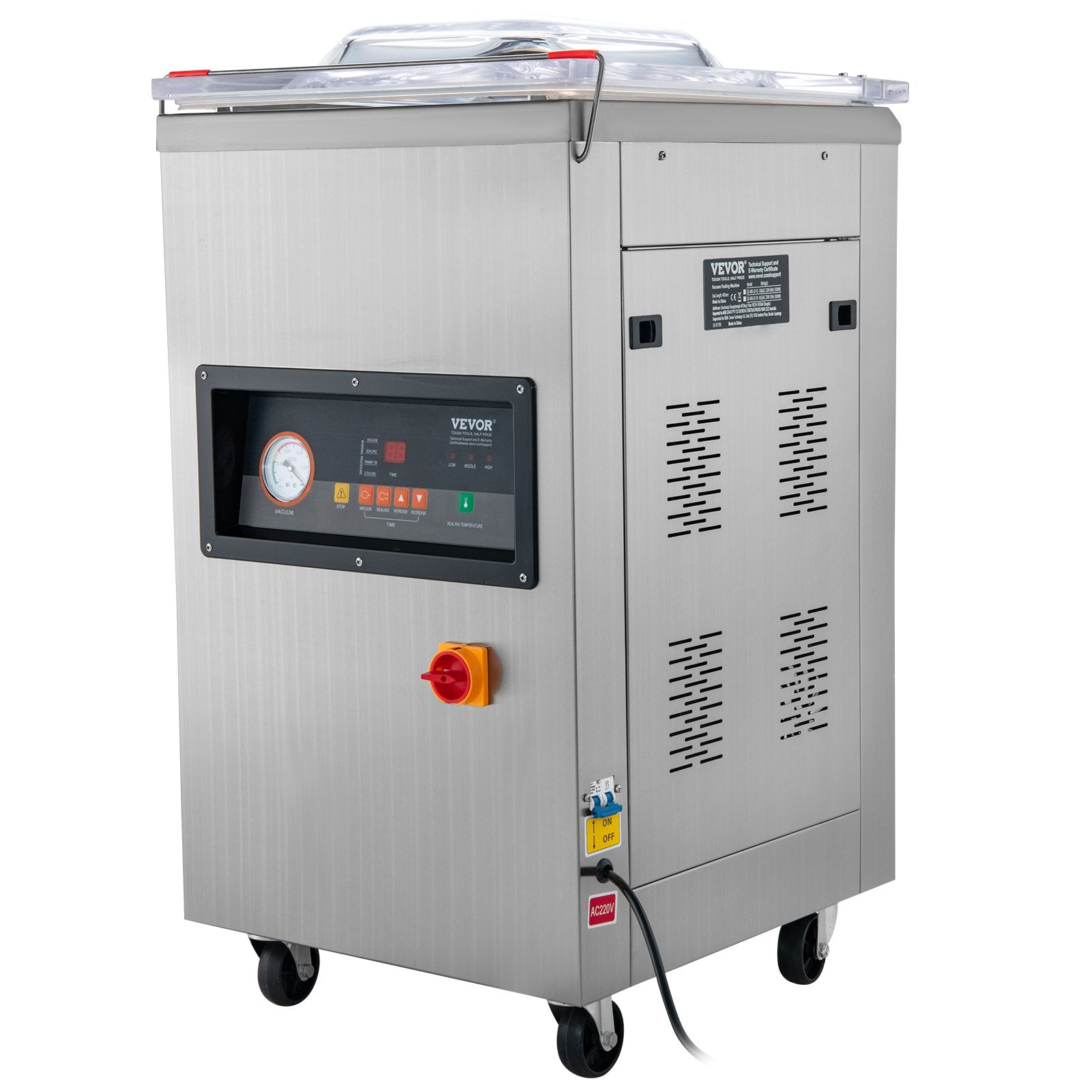 DZ-400/2E Automatic Extra Deep Vacuum Sealer Food Vacuum Sealing Packing Machine 220V V952-DZ-400-2EJS200BZJV3