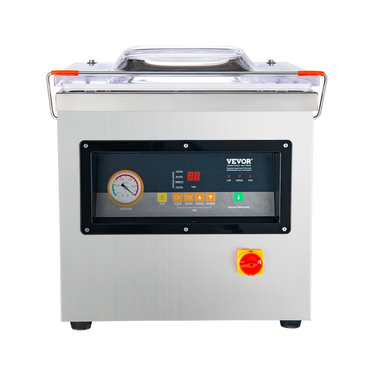 DZ-400/2F Automatic Vacuum Sealer Food Vacuum Sealing Packing Machine 220V V952-DZ-400-2FDSBZJ001V3