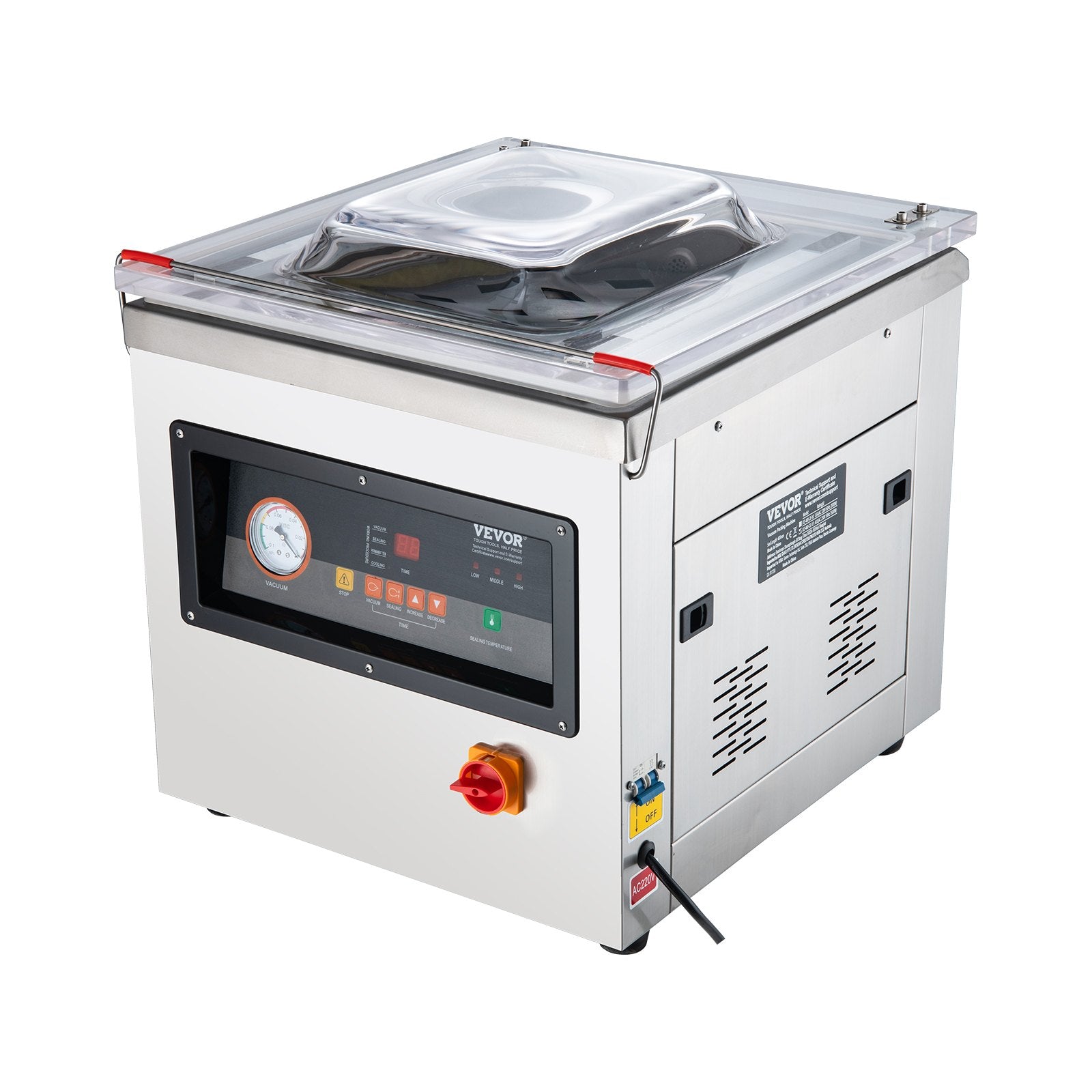 DZ-400/2F Automatic Vacuum Sealer Food Vacuum Sealing Packing Machine 220V V952-DZ-400-2FDSBZJ001V3