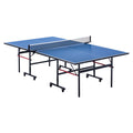 Ping Pong Table Foldable Table Tennis Game Table Indoor with Clamp Net V952-DZDTZDPPQZ12A94CKV0