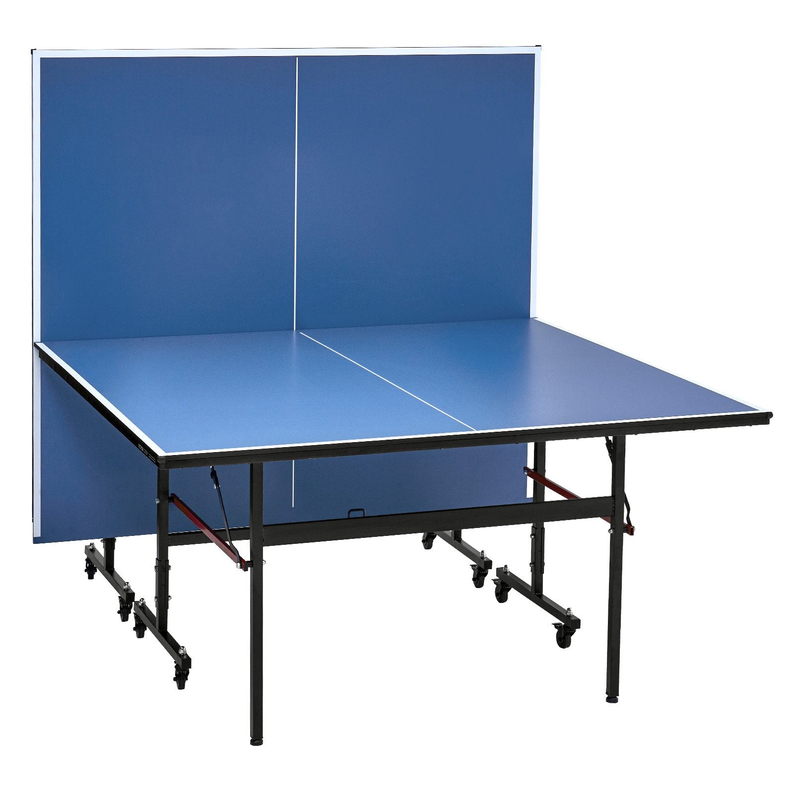 Ping Pong Table Foldable Table Tennis Game Table Indoor with Clamp Net V952-DZDTZDPPQZ12A94CKV0