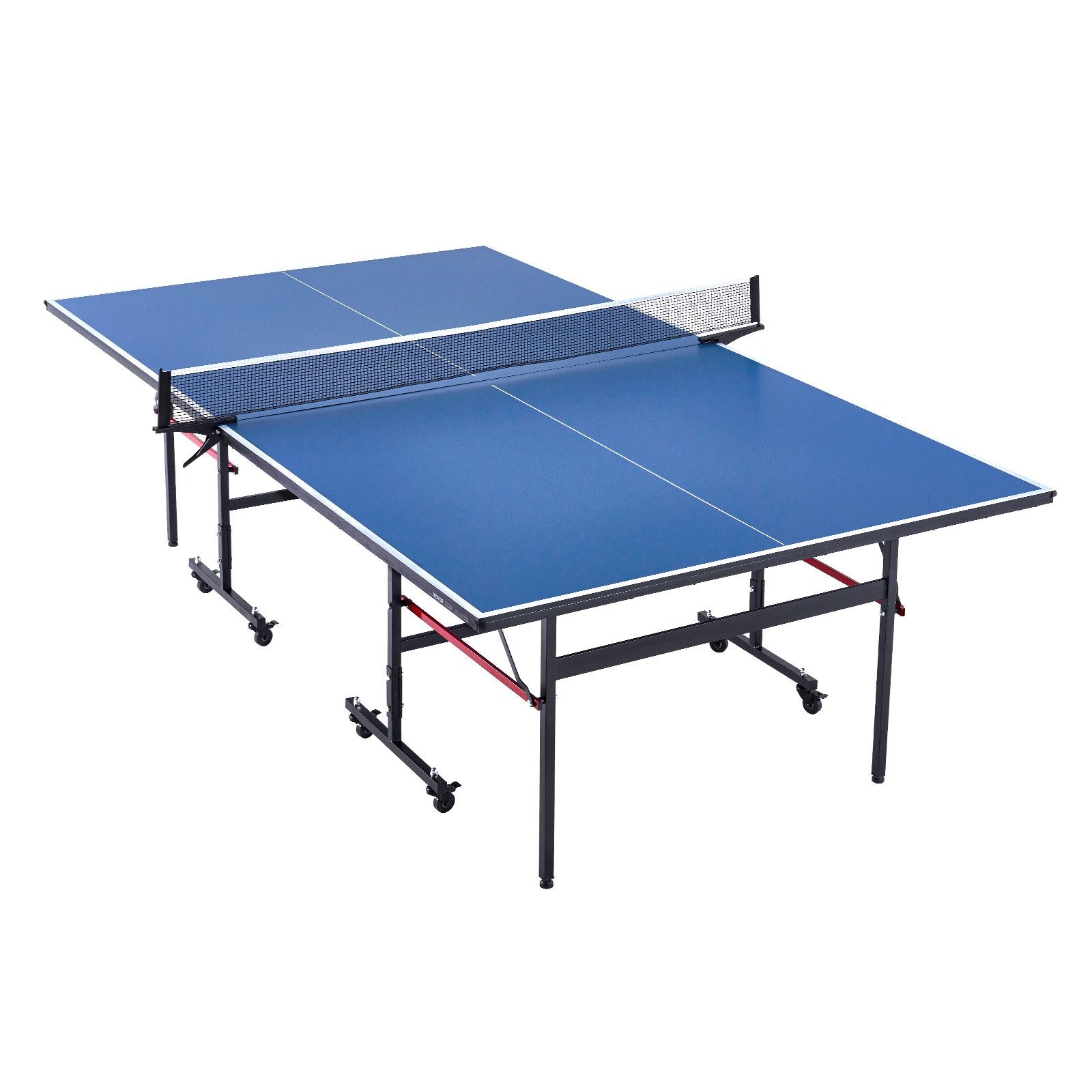 Ping Pong Table Foldable Table Tennis Game Table Indoor with Clamp Net V952-DZDTZDPPQZ12A94CKV0