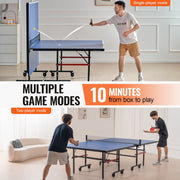 Ping Pong Table, Professional Table Tennis Game, Indoor MDF Portable Table Tennis Table, Foldable Ping Pong V952-DZDTZDPPQZ1877HKXV0