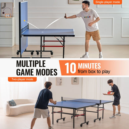 Ping Pong Table, Professional Table Tennis Game, Indoor MDF Portable Table Tennis Table, Foldable Ping Pong V952-DZDTZDPPQZ1877HKXV0