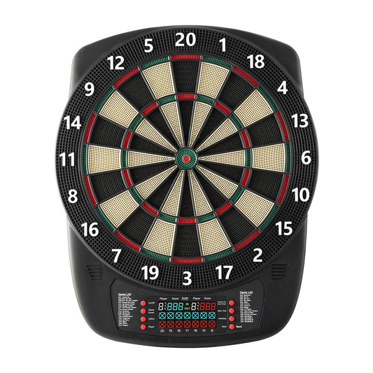 Electronic Dart Board, 336mm Target Dartboard with 43 Games & 200+ Variations for Up to 8 Players, 6 Dart V952-DZFBB135INCHUNE2I001V9