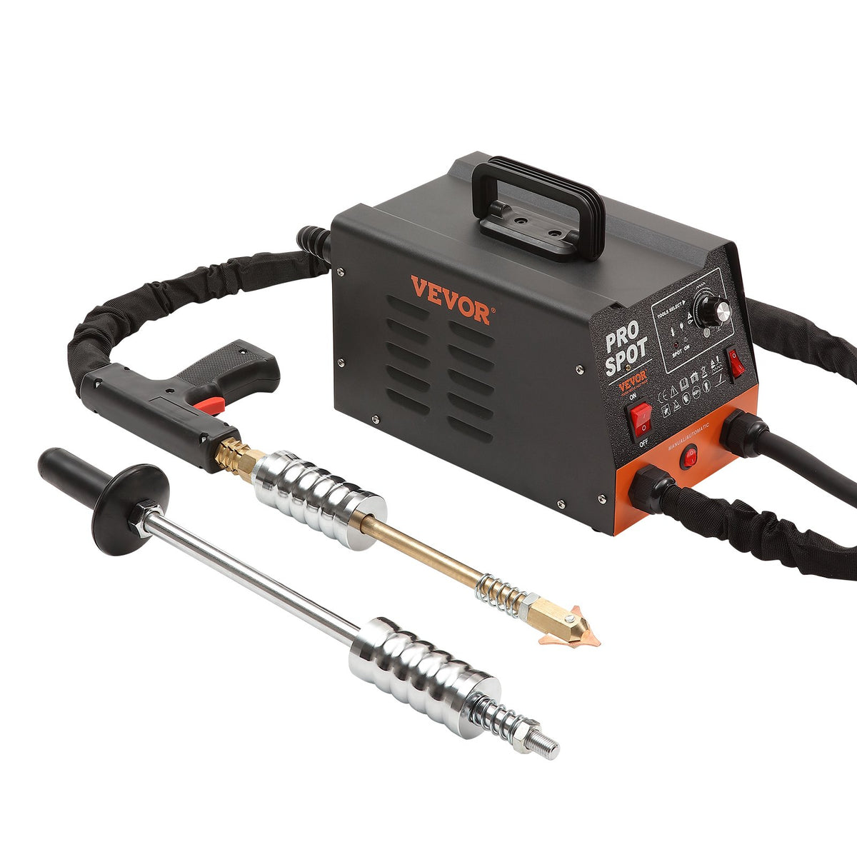 Stud Welder Dent Repair Kit, 3KW Spot Welder Dent Puller with 6 Welding Modes, Auto Body Spot Welding Dent V952-DZFTSLZHJ3KWV0J5VV3