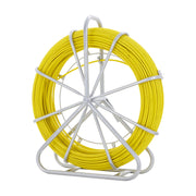 Fish Tape Fiberglass, 150 m, 7.9 mm, Duct Rodder Fishtape Wire Puller, Cable Running Rod with Steel Reel V952-DZJYD516492FT7WCTV0
