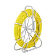 Fish Tape Fiberglass, 150 m, 7.9 mm, Duct Rodder Fishtape Wire Puller, Cable Running Rod with Steel Reel V952-DZJYD516492FT7WCTV0