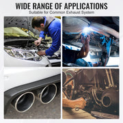 DIY Universal Exhaust Kit 16 Pieces Exhaust Pipe Kit with Slip-Fit Joint V952-DZPQGTJ16PCSWRBW6V0