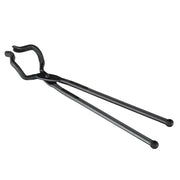 Blacksmith Tongs, 463mm Z V-Bit Tongs, Carbon Steel Forge Tongs with A3 Steel Rivets, for Knife Blades, Long V952-DZQDPQZV18YZLIJY0V0