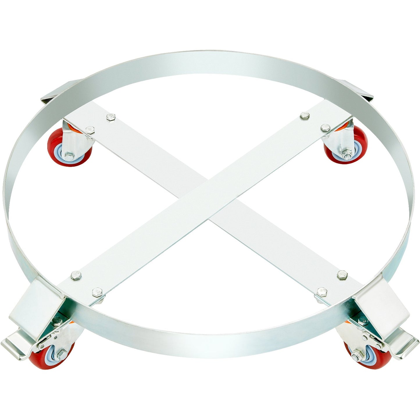 2PCS 250 L Heavy Duty Drum Dolly, 454 kg Load Capacity, Barrel Dolly Cart Drum Caddy, Non Tipping Hand Truck V952-DZTCJ55100042N9RAV0