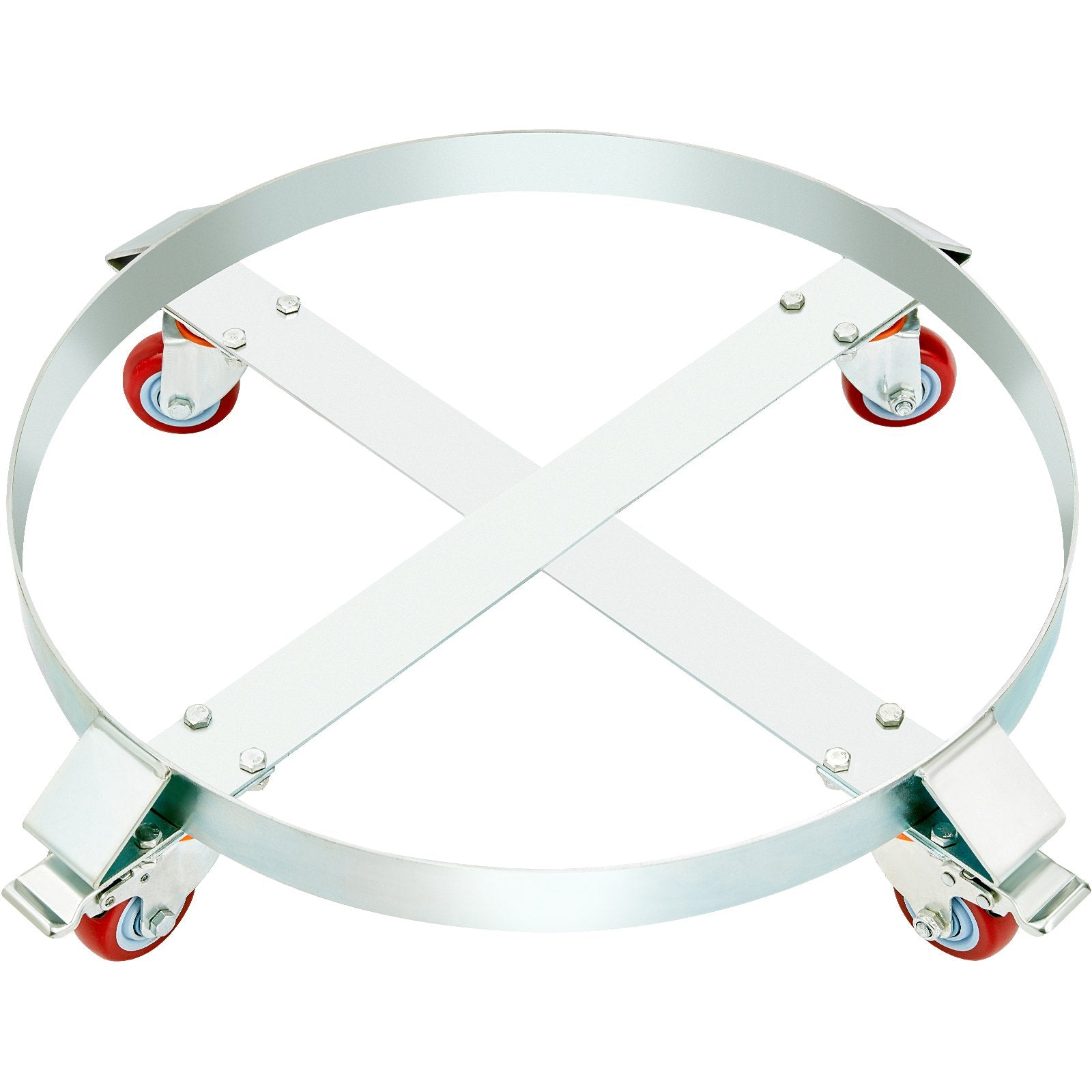 2PCS 250 L Heavy Duty Drum Dolly, 454 kg Load Capacity, Barrel Dolly Cart Drum Caddy, Non Tipping Hand Truck V952-DZTCJ55100042N9RAV0
