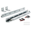6 Pairs of 457.2mm Drawer Bottom Side Mount Rails, Heavy Duty Full Ball Bearing Extension Steel Track, V952-DZYZSCTHG100X2OPKV0
