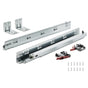 6 Pairs of 457.2mm Drawer Bottom Side Mount Rails, Heavy Duty Full Ball Bearing Extension Steel Track, V952-DZYZSCTHG100X2OPKV0